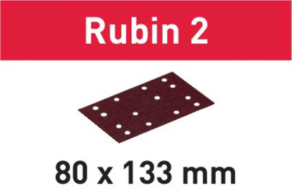 Picture of Grit Abrasives Rubin 2 STF 80X133 P180 RU2/50